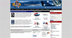 Desktop Screenshot of memorialbracelets.com